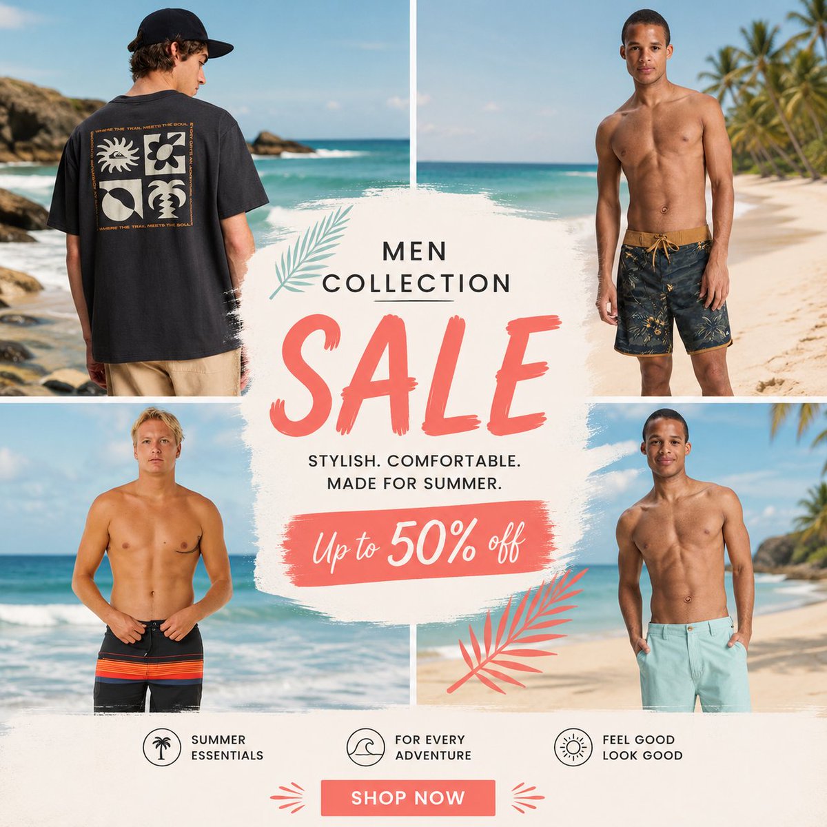 VmgShop's tweet photo. βοΈ SUMMER SALE IS HERE!
Upgrade your summer with premium beachwear, swimwear, footwear & accessories.
Shop @VmgShop! π
πhttps://t.co/KtMxJ0eQXp
#SummerSale #Beachwear #Swimwear #SummerStyle #SurfStyle #BeachLife #HolidayReady #ShopNow #VMGShop #Sale #Summer2026 https://t.co/vNtRw5nOey