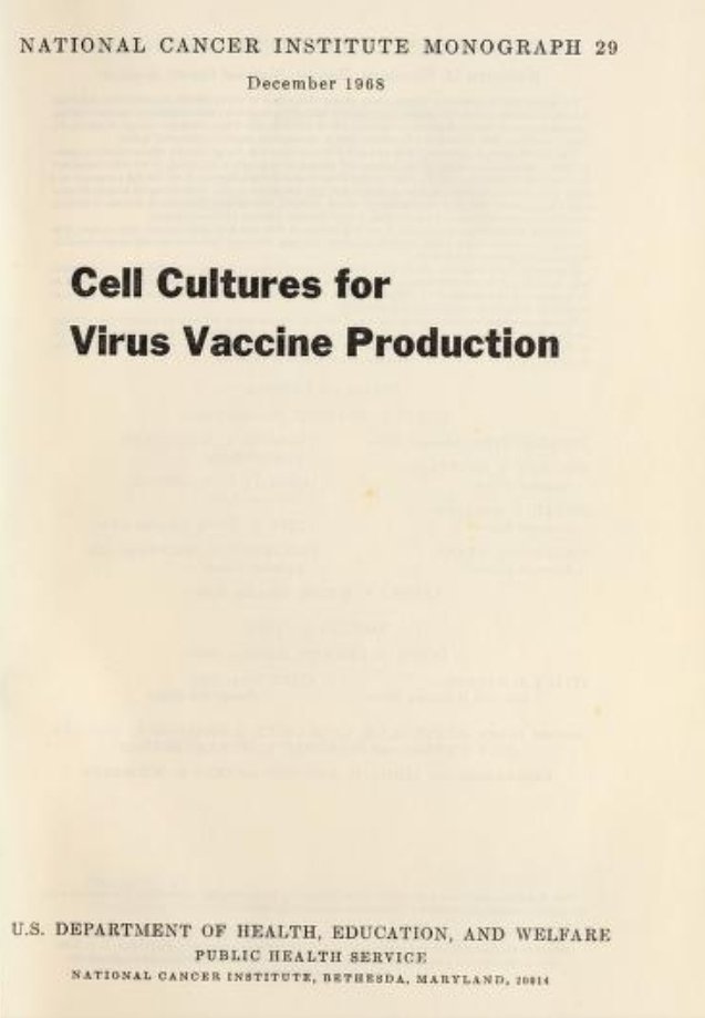 OGTimeCat's tweet photo. @53v3n0fn1n3 @AWFinnegan @Legolas4457 The preliminary Marburg report is in the 1968 NCI Monograph 29.
https://t.co/KWjUtd6PZj https://t.co/skFM5y4cD3