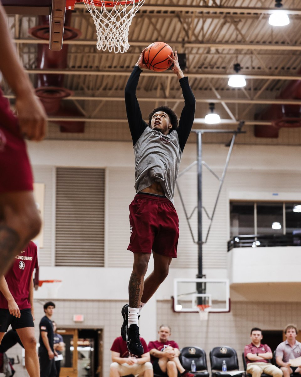 FSUHoops's tweet photo. In the lab: Martay Barnes 

#NoleFamily | #Connected 🍢 https://t.co/G5T4VMI4xK