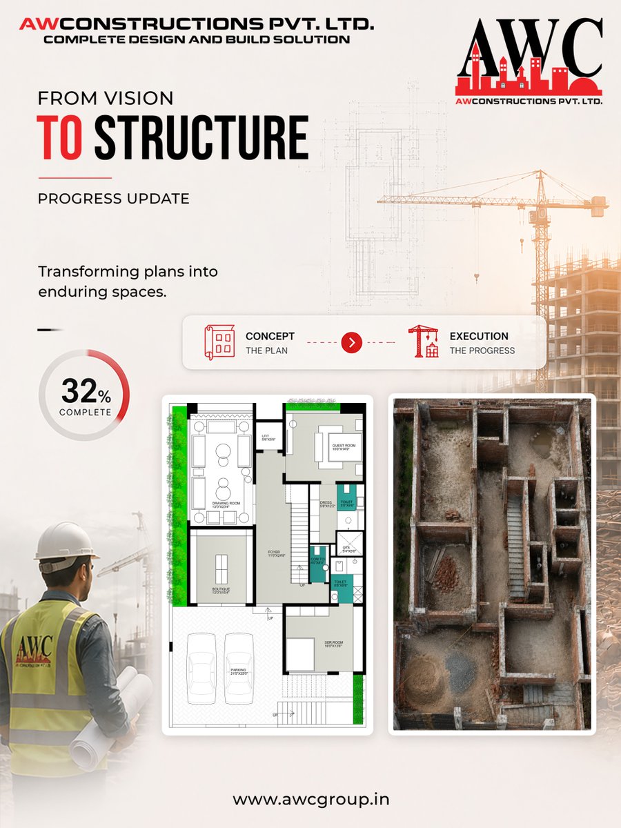 AWConstruc6093's tweet photo. From Vision
To Structure
Process Update
.
.
📞9630303786📞9993338877
📍1809, Shrishti C.B.D, World One Tower, South TT Nagar , Bhopal 462003
.
.
#construction #bestconstruction https://t.co/Hx0TSWxf72