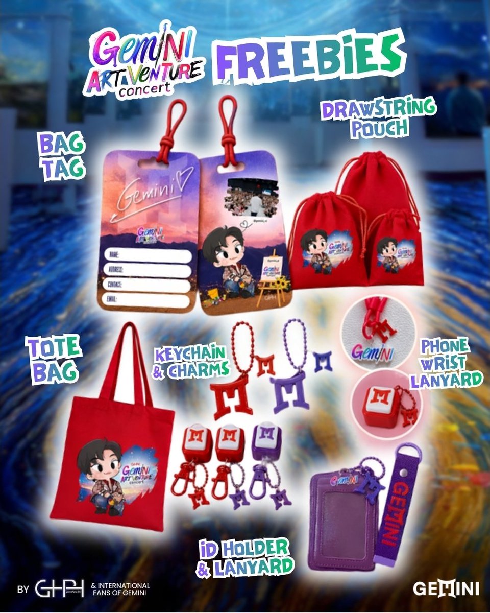 GeminiHome_PH's tweet photo. 🎨✨ EXCLUSIVE FREEBIES AWAIT YOU THIS SEPTEMBER 4!✨🎁

Planning to attend the Gemini Art-Venture Concert on September 4? We've prepared something extra special just for you! ❤️

Get ready to enjoy our Face Painting Project and show your love for Gemini with creative concert-inspired designs!

❤️Special Perks!

Fans who participate in our Face Painting Project on September 4 will receive exclusive special freebies while supplies last! 🎁

You'll also get the chance to:

✨ Receive fan-made concert freebies
📸 Take photos at our fan project booths
🤝 Meet fellow Gemini fans
❤️ Create unforgettable memories together

📢 September 4 tickets are still AVAILABLE!

Don't miss the opportunity to experience the first day of the 
Gemini Art-Venture Concert with fun activities and exclusive fan projects prepared by Gemini Home PH & International Fans of Gemini🥰

Come early, join the Face Painting Project, claim your special freebies, and let's paint the venue blue with our love and support for Gemini! ❤️

👀More surprises will be revealed soon, so stay tuned!❤️

See you on September 4!🫶

#GeminiArtVenture #Gemini_NT
#GeminiSoloConcert @gemini_ti 

Special thanks to @Nunthxx1511 for allowing us to use her fan arts 🙏🫶