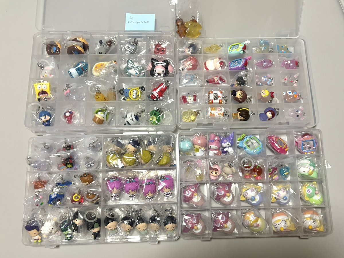 rYV35yzsFa20036's tweet photo. 【交換】 ガチャガチャ めじるし トムとジェリー サンリオ クリスタル なかよしチャーム ハンターハンター CR はなかっぱ クレヨンしんちゃん 呪術廻戦 

譲：画像1️⃣
求：画像2⃣他

トム、ケロロ軍曹､クロミ､スンスンなど何でもご検討します。
お気軽にお声掛けください🍀
📮郵送での交換希望です https://t.co/wXTMf3wjoM