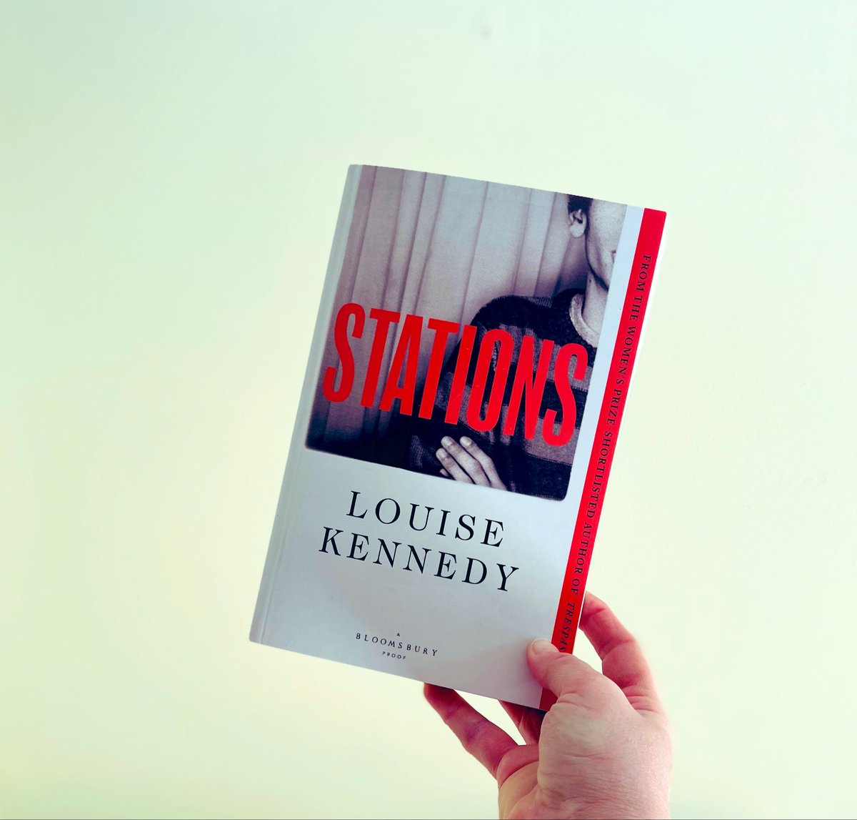 yearsofreading's tweet photo. Thank you so much to @BloomsburyBooks for my proof copy of #Stations by #LouiseKennedy which is out in September.

Louise’s previous novel #Trespasses is one of my favourites, so am really thrilled to have a copy! https://t.co/vOmbVJRDj2
