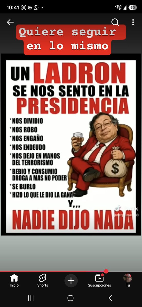 Albeiro55871230's tweet photo. @petrogustavo https://t.co/8GuIdENMGH