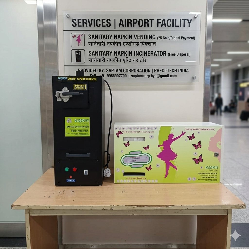 precitech_ltd's tweet photo. Precitech Thermal Private Limited 
Sanitary Napkin Incinerator 
Sanitary Napkin Vending Machine 
9985235222 https://t.co/AwOgGfV4NN