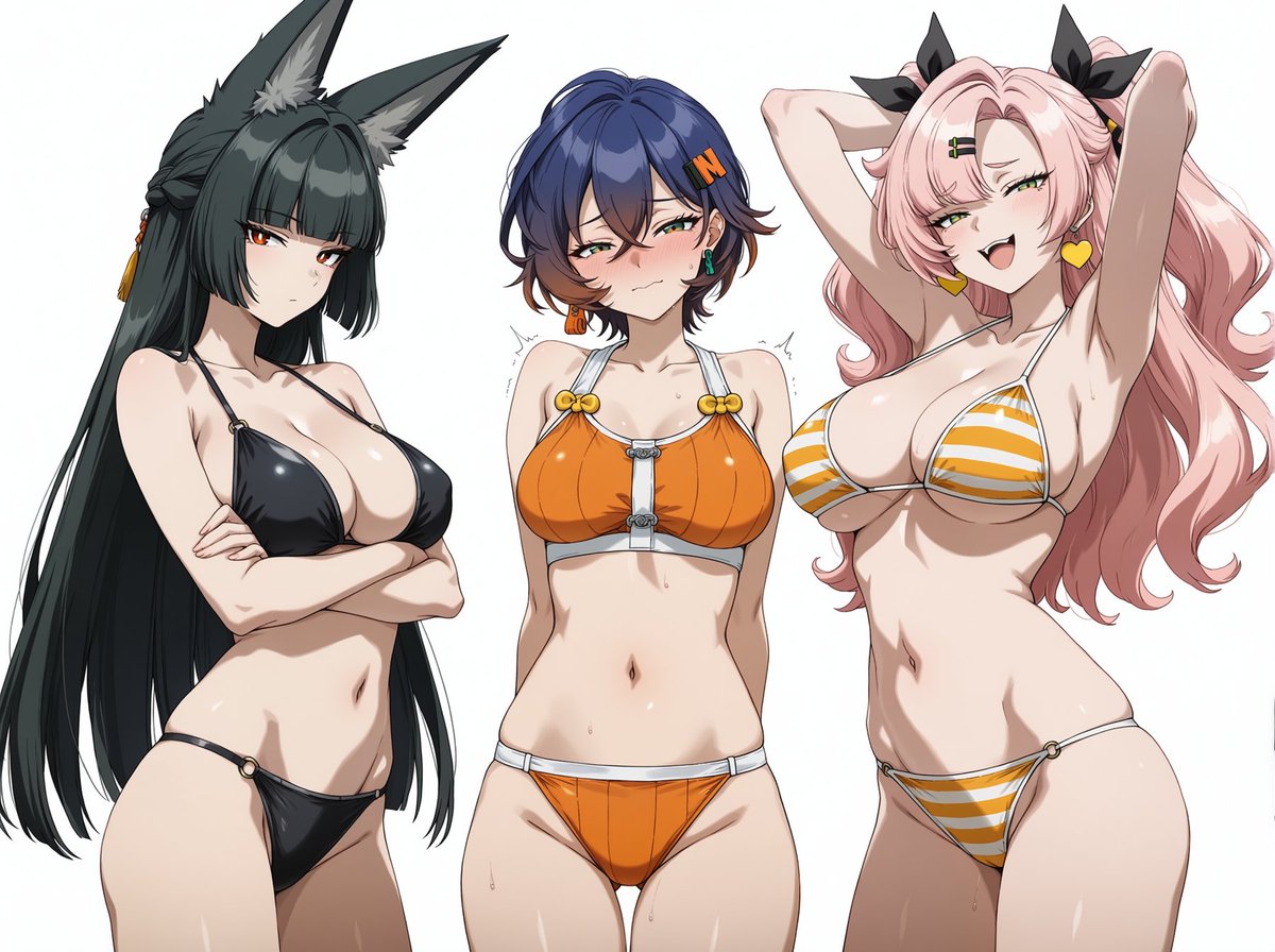 pendragonkun's tweet photo. 星見雅/Hoshimi Miyabi -   Belle / リン -  Nicole Demara / ニコ・デマラ

SFW
#ZenlessZoneZero #ゼンゼロ📷📷 #PixAI https://t.co/Hh7N4pdCyi