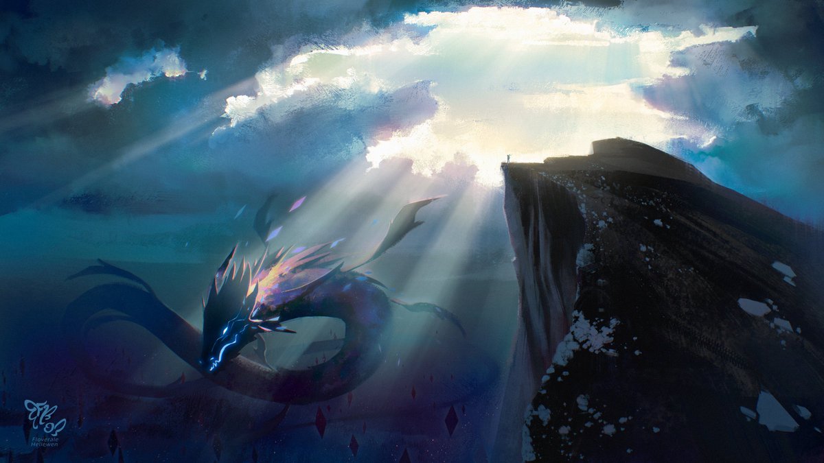floverale's tweet photo. Following a dragon beyond the world's edge 🖤☁️
3/15 https://t.co/L0CiNDvMqt