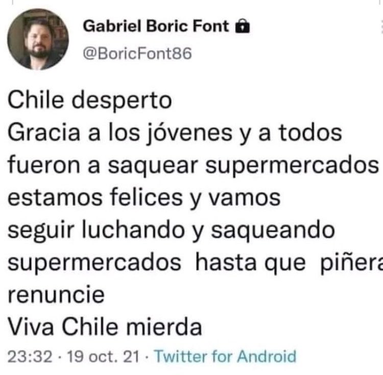 EmaValdiviip's tweet photo. @biobio Mientras el principal condenado está libre y Chile regalándole 17 millones !! No olvidar https://t.co/hH9MPkeVng