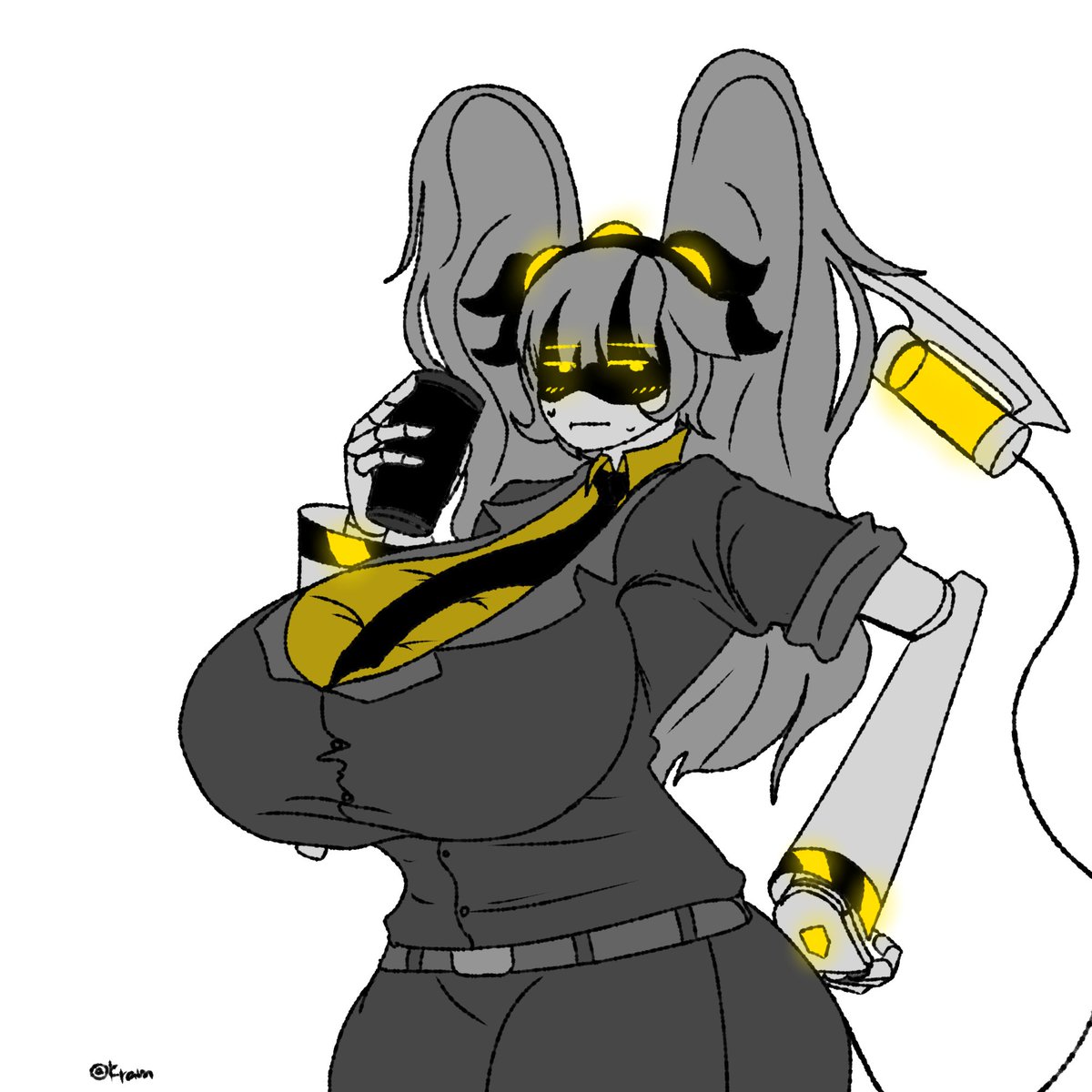 KramGnal's tweet photo. hmm it's j art I guess
#nsfw #serialdesignationJ #murdedrones https://t.co/VfrbmtEbjo