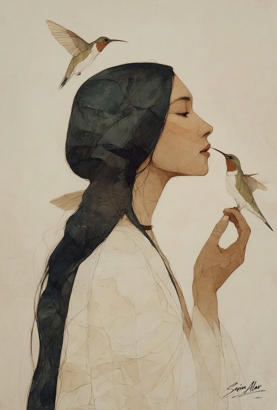 gregcatarino1's tweet photo. The Hummingbird's Whisper

Illustration by Serin Alar https://t.co/0XFEwY3jnf