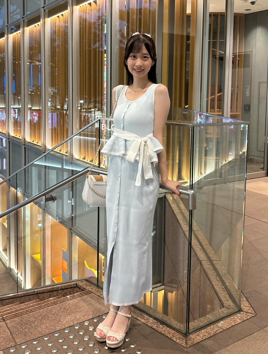 misssfc2026_01's tweet photo. 今週もお疲れ様🩵週末みんな何するのー？

今日も投票よろしくね( ¨̮ )
 #ミスコン #慶應 #女子大生 #おすすめ https://t.co/PYrxRuqUIE