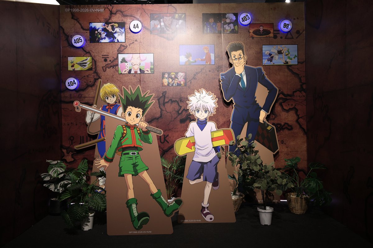 jam_th_official's tweet photo. 📢เปิดภาพงานจริง  #HunterxHunterPopupStoreTH อลังการแบบนี้ เข้าฟรี

🗓 7 ส.ค.-18 ต.ค. 69
📍 JAM SPACE MBK ชั้น 4
⚠️ เข้าฟรี!

#JapanAnimeMovieThailand #JAMSPACE https://t.co/KciuHur3vS