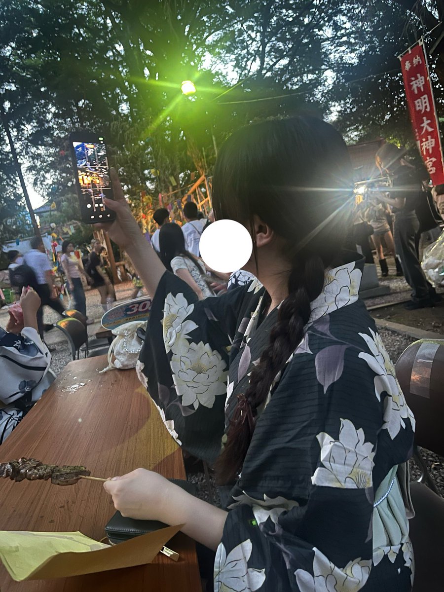 DekanuKUN's tweet photo. 祭り行ってきたよ🏮👘✨ https://t.co/tvEpCkcMwz