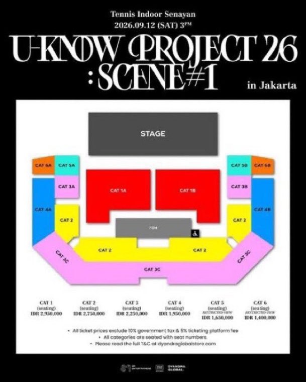 issflackocrypto's tweet photo. ❤️ U-KNOW PROJECT 26 : SCENE#1 IN JAKARTA 🇮🇩
📅 2026.09.12
📍 Tennis Indoor Senayan

🎤 동방신기 유노윤호

🎫 티켓 판매 중
✨ CAT1A/CAT1B 랜덤
✨ CAT2 랜덤

❤️ Cassiopeia 환영!
유노윤호의 특별한 솔로 무대를 자카르타에서 함께하세요✨
📩 좌석・수량・예산 DM💌

#UKNOW #유노윤호 https://t.co/68JK6I0cRY