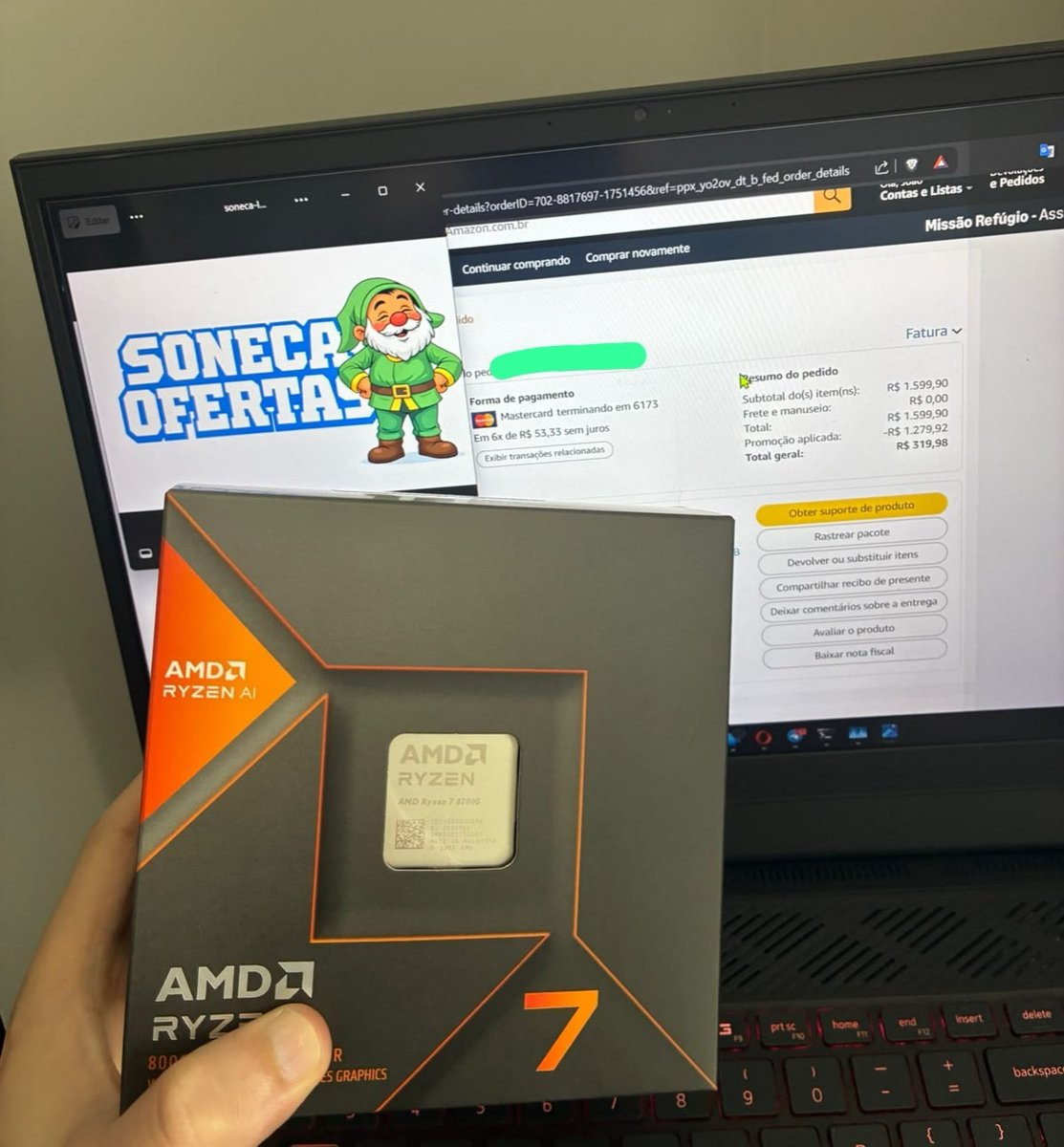 Sonecarox's tweet photo. Todo dia e mês igual tem promoção quente nas lojas online e amanhã é 08/08, mês passado teve AMD Ryzen 7 por 320,00.. e amanhã vai rolar promo de novo, o grupo e grátis e tem no whats e telegram, se não curtir só sair
https://t.co/qAKZT1BiVh https://t.co/vsWCRwiYKL
