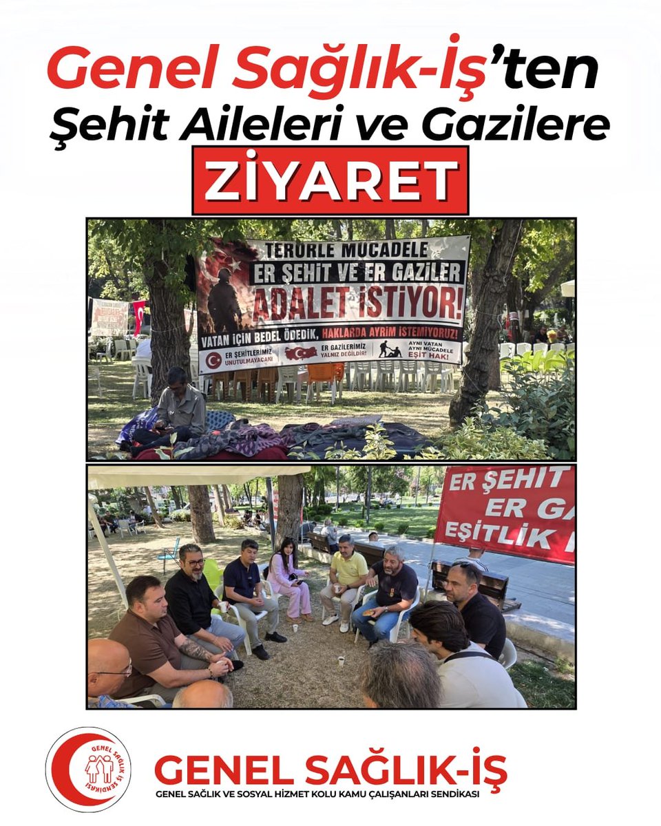 genelsaglikis's tweet photo. Genel Sağlık-İş'ten Gazi ve Şehit Yakınlarına Destek Ziyareti

Genel Sağlık-İş Merkez Yönetim Kurulu Üyeleri, er şehit yakınları ile gazilerin taleplerini dinleyerek mücadelelerinde dayanışma mesajı verdi ve haklı taleplerinin destekçisi olacaklarını ifade etti.

@Deryaugur19 https://t.co/KM1SMHn62e