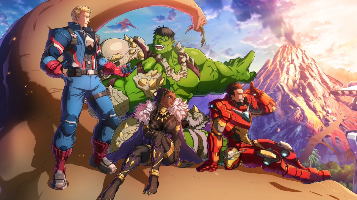 TokonFighters's tweet photo. Artwork from MARVEL Tōkon Episode Mode: https://t.co/lOx5hzADTw