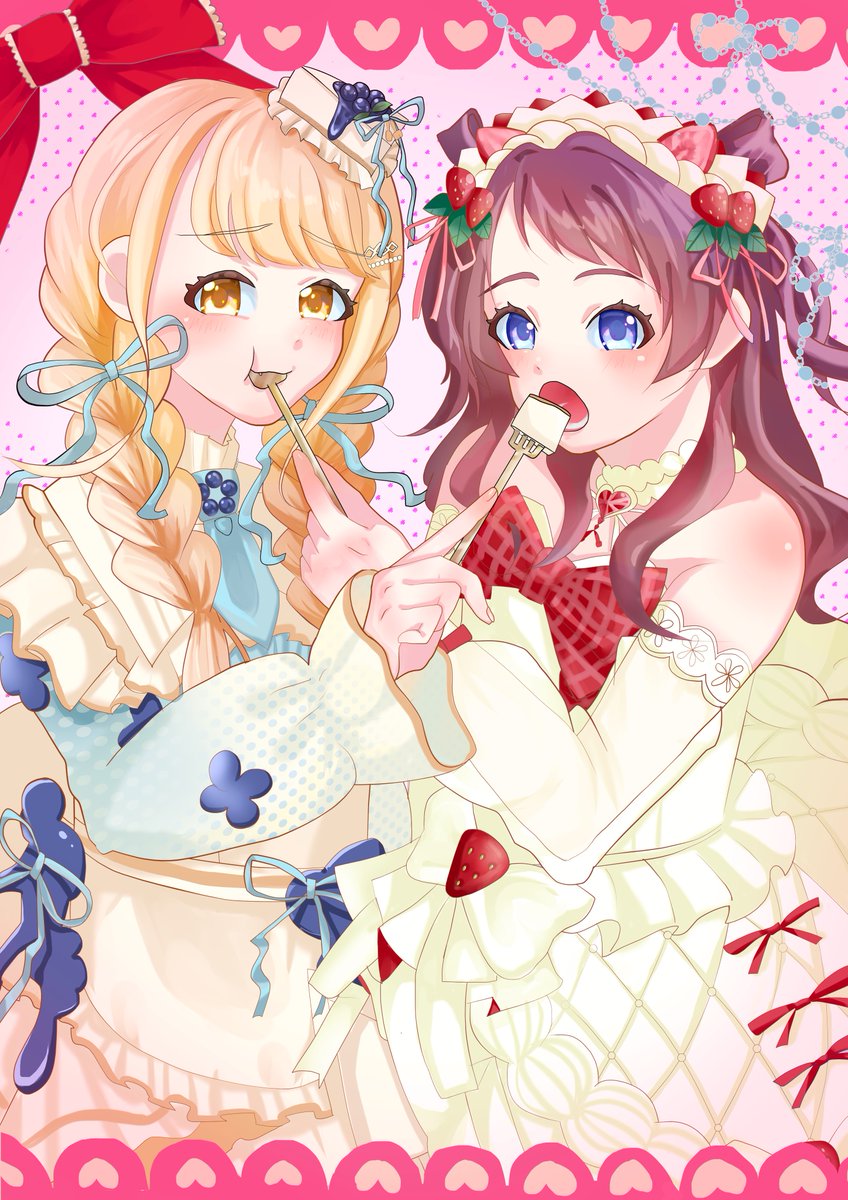 Osatou_Komugi's tweet photo. #学マスFA
１番くじコラボ可愛すぎた！
咲季ちゃんとことねちゃん https://t.co/8aaObXBFpH