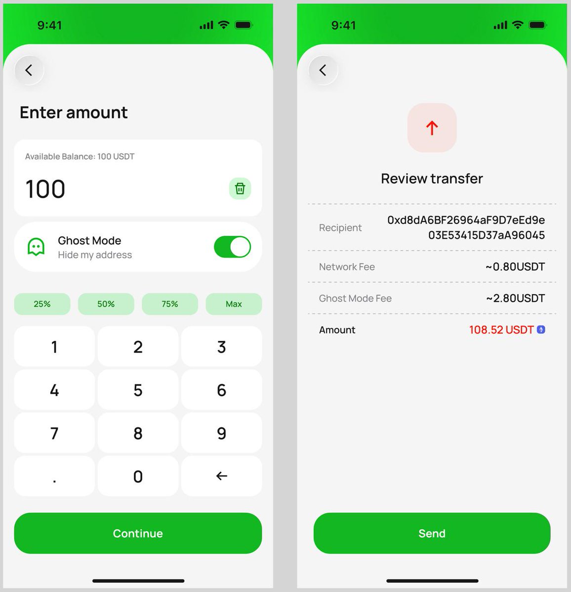 unstoppablebyhs's tweet photo. BIG NEWS : You Can Now Pay in USDT or USDC Anonymously!

NEW: Confidential payments for non-anonymous coins. Coming to Unstoppable in the next few days. 🕶️

Monero, Zcash, Zano (the privacy coins) already keep your transactions anonymous by design: no one sees the sender, the recipient, or the amount. Unstoppable supports all three: send, receive, swap.

However, when it comes to the coins people actually use day-to-day are stablecoins i.e. USDT and USDC. And here's what most USDT/USDC users don't realize:

Every time you pay someone, the recipient can see your address, your full balance and entire transaction history.

Pay someone once and the recipient can watch your wallet forever, as well as see everything it did in the past.

That changes now!

Confidential stablecoin transfers are coming to Unstoppable and its "new product" in the coming days. 

This let's you send USDT or USDC to anyone while keeping your originating address hidden from the recipient. 

Privacy for the coins the masses actually use. Rolling out in days.

Stay Private!
Be Unstoppable!