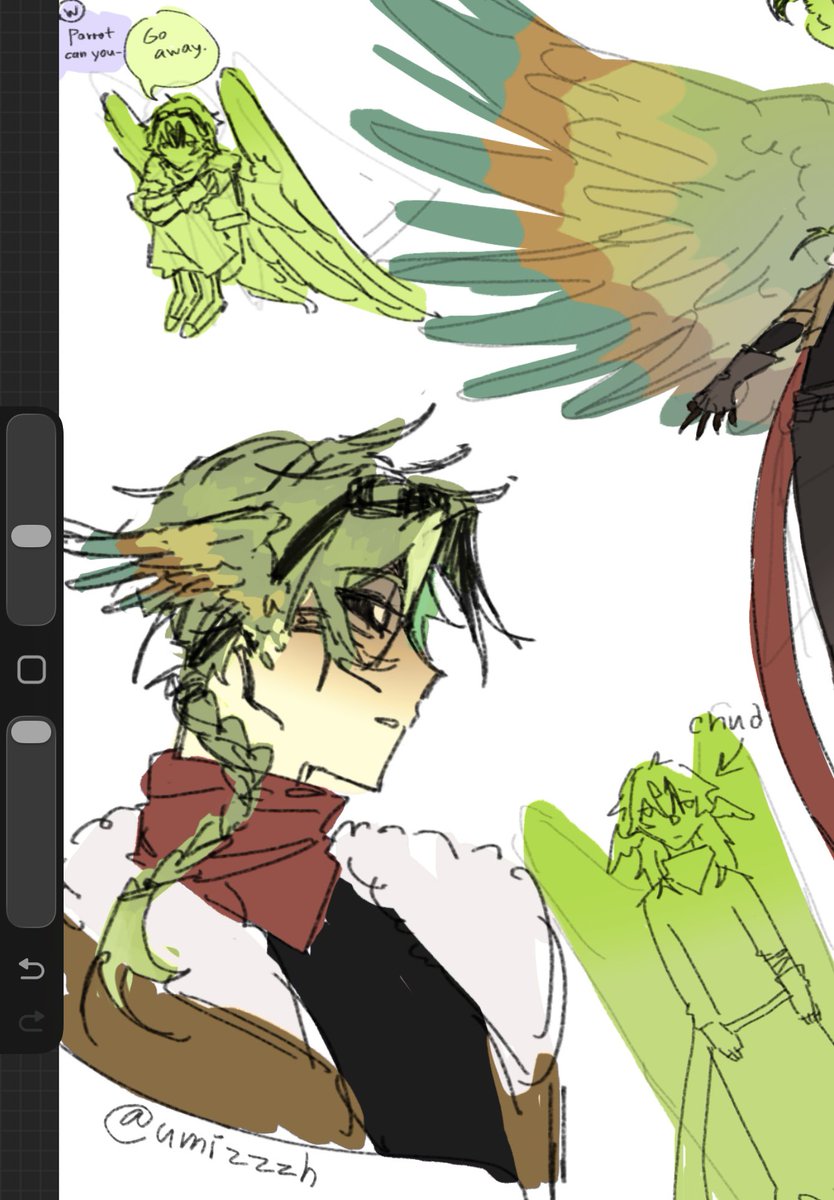 umihhhz's tweet photo. Bro
#ParrotX2 #parrotX2fanart https://t.co/8n4TjJ3Pbm