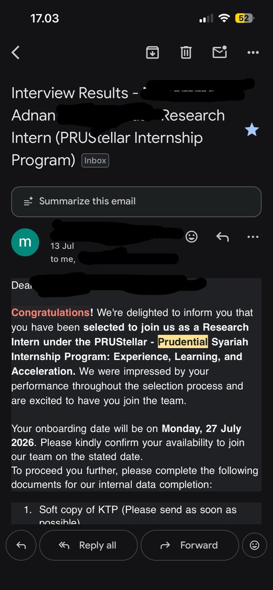 adhdnann's tweet photo. Setelah coba untuk shifting ke product/management selama ini dan dapet offer intern yg gabisa gw ambil (financial matter), akhirnya dapet juga intern di https://t.co/uJ47EDxwa1 lewat maganghub dengan gaji umk nya itu… https://t.co/IJ4BjHIdT4