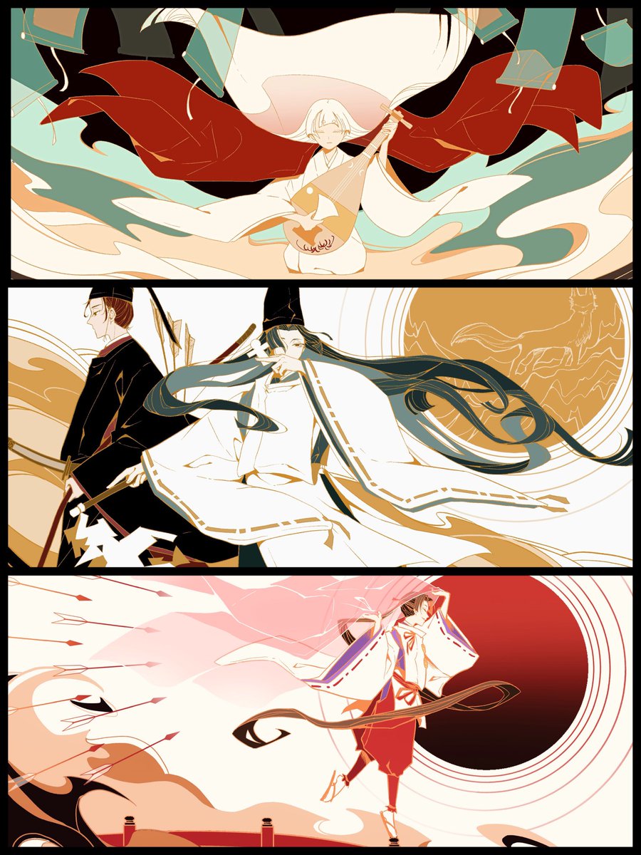 ITOSHUN_2468's tweet photo. #一次創作祭り夏の陣2026
平安っぽい絵描いたり https://t.co/mjomDwxgQd