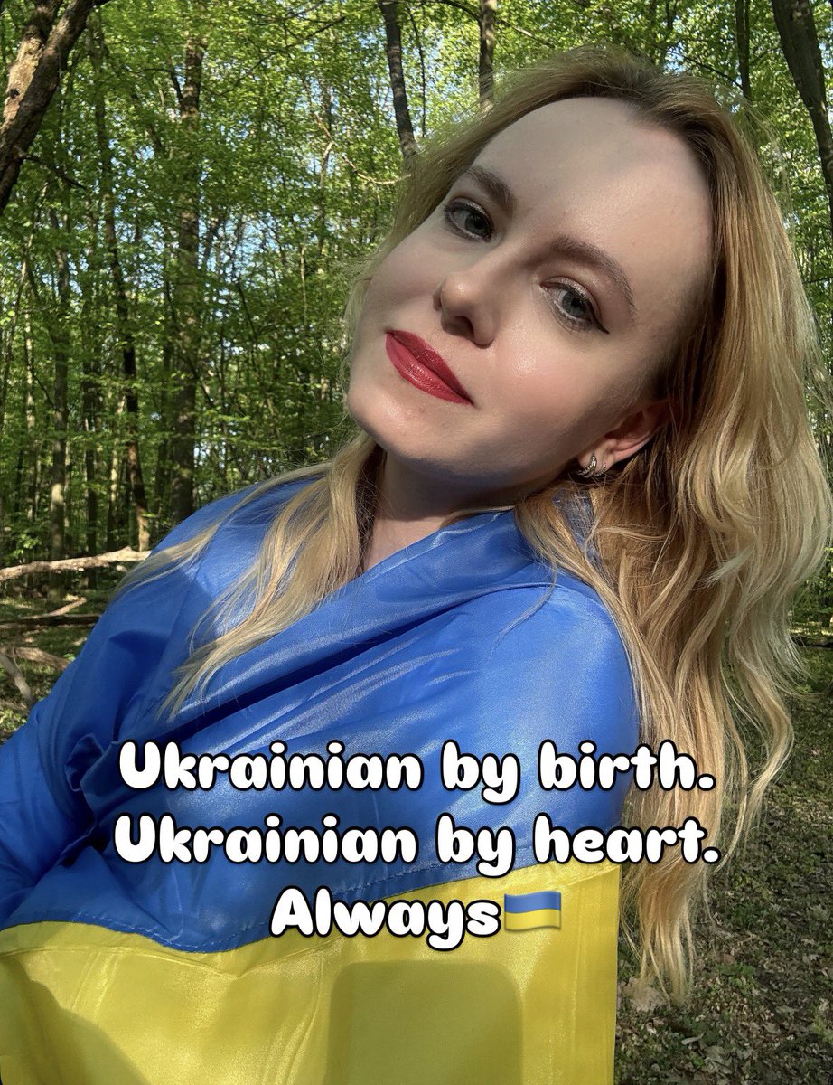 angelshalagina's tweet photo. Ukrainian by birth.
Ukrainian by heart.
Always🇺🇦

#ukraine #ukrainian #ukrainians #ukrainiangirl #ukrainerussiawar https://t.co/Lt5ya2HzST