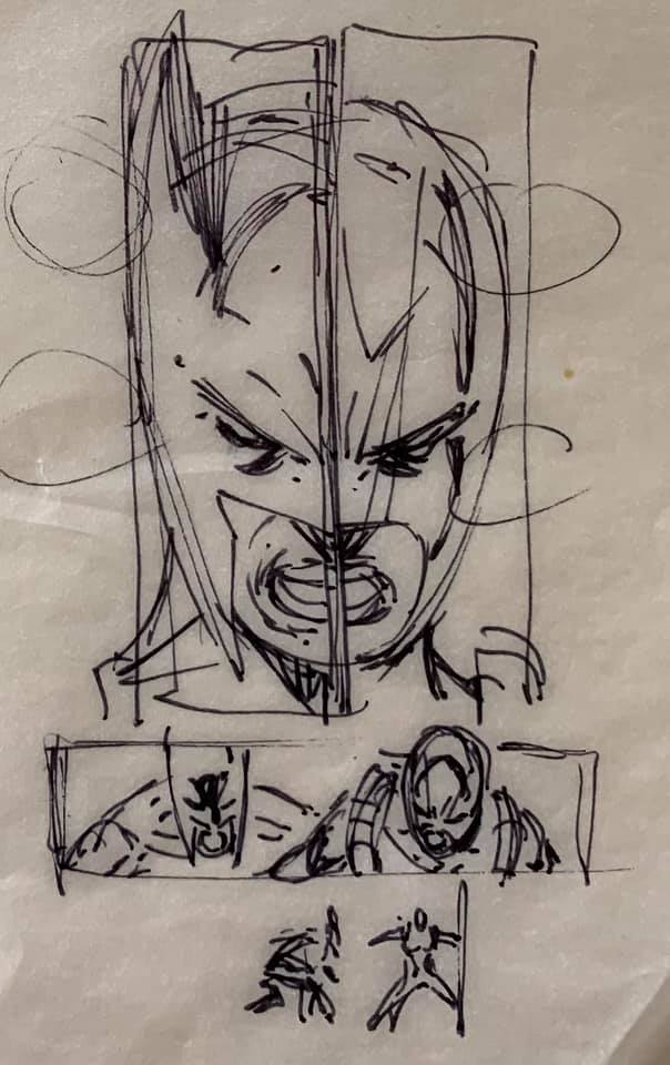 RobMessick's tweet photo. Rob's layouts for Bloodstrike 3 page 11 with Dan Fraga on pencils and either Sibal or Alquiza on inks.

#Bloodstrike #Brigade created by @robertliefeld
#DanFraga @couchdoodles
#JonSibal @jonsibal #MarloAlquiza @MARLOemarae
#Extreme @ImageComics
#ExtremeStudios #BloodBrothers https://t.co/zLLYq84NJd