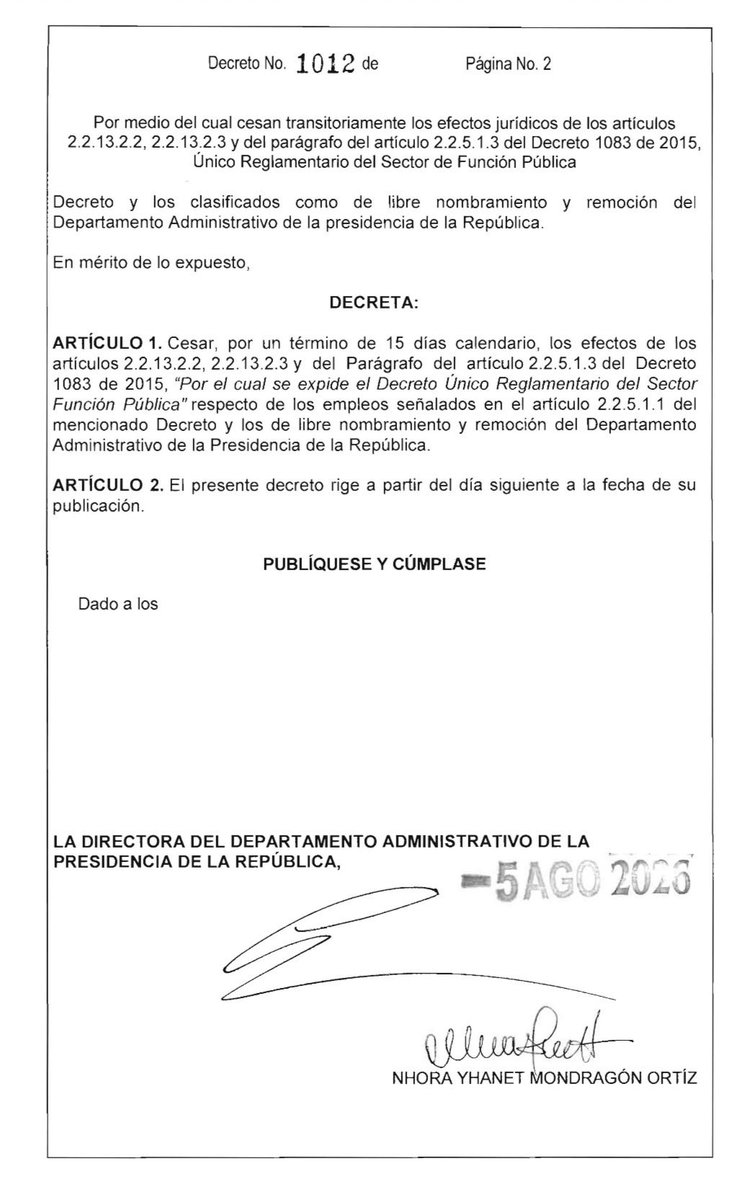 _JorgeAguilera's tweet photo. 🚨🚨🚨 Qué tal esto !!! A partir de ayer y durante 15 días se suspende la revisión de idoneidad para cargos públicos, la revisión de antecedentes y publicación de hojas de vida, entre otras cositas, para los funcionarios que entran de Abelardo. Dónde están @BluRadioCo @CaracolRadio @RevistaSemana @ELTIEMPO poniendo el grito en el cielo???