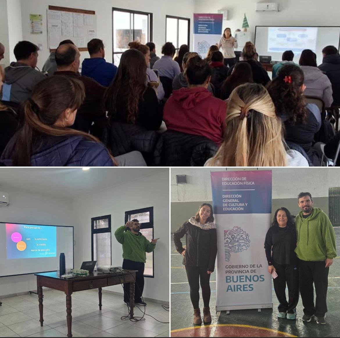 Leot14's tweet photo. Ayer en📍General Alvear realizamos la asistencia técnica de las Prácticas Gimnásticas y Expresivas. 🤸🏼‍♂️🤸🏻‍♀️
➡️Más formación docente para transformar los desafíos en oportunidades y seguir jerarquizando la Educación Física en la PBA💙.
@kicillofok @flaviaterigi https://t.co/LUiZ8oYoga