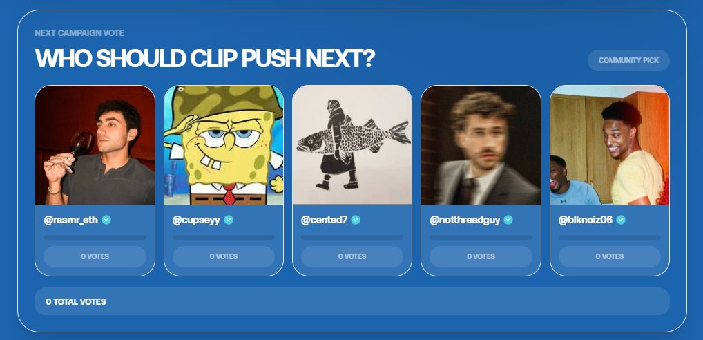tryclipfun's tweet photo. HUGE OVERHAUL UPDATE:

Thank you for your patience, we have been working diligently to provide the highest quality product for both users & holders.

1/ New campaign vote, who deserves an algorithm boost. 

2/ Views clips directly on site, with iframe TikTok embeds.

3/ Verified clips poll, indexing accurate views. 

4/ Leaderboards ranking, with users and total views.
