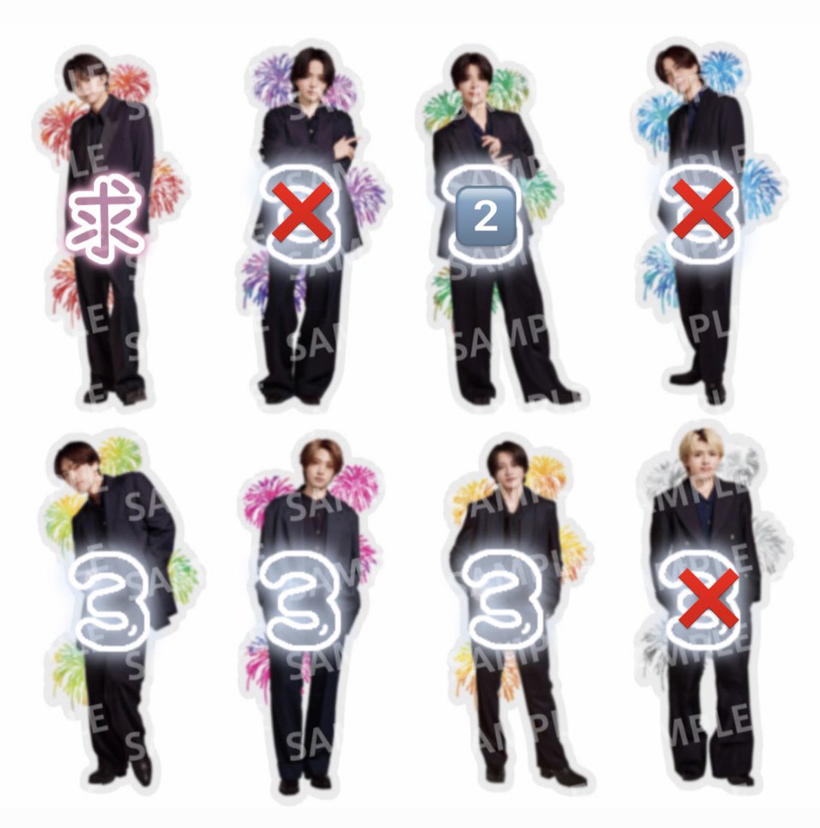 vic_96s's tweet photo. timelesz 消えない花火 トレカ交換

【譲】画像参照

【求】同種 佐藤/橋本

福岡8/15.16会場にて手渡し > 郵送希望です。

お気軽にお声がけください🙇🏻‍♀️

#timelesz交換 #timeleszトレカ交換
#timelesz #消えない花火 https://t.co/b5sS2J9tJm