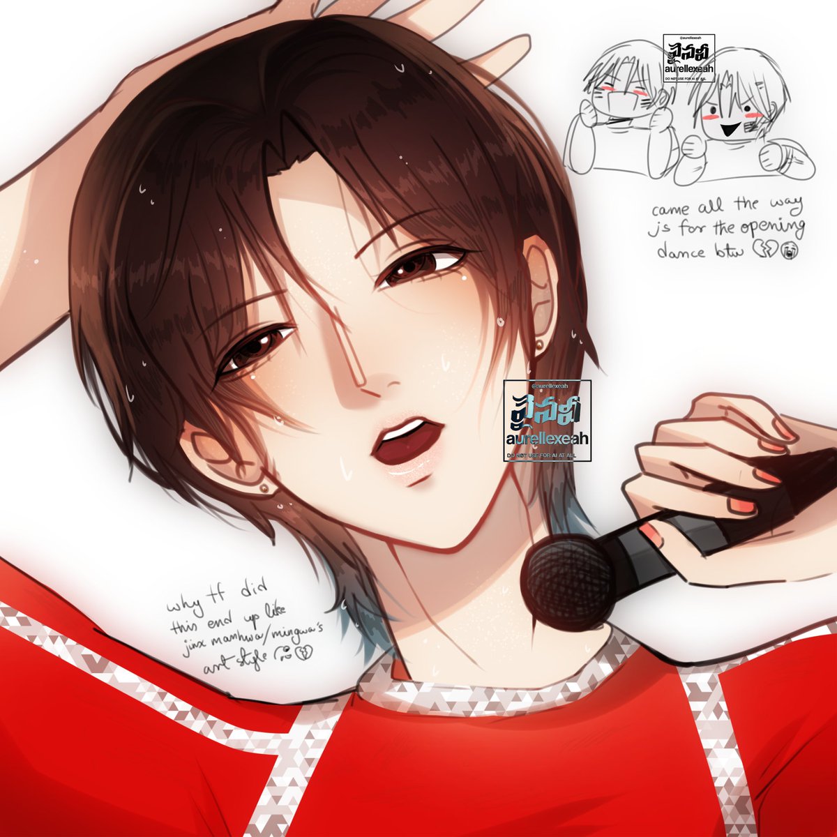 aurellexeah's tweet photo. Isamu Idol AU… I know FIFA’s done days ago but I’ve had this thing in my mind for days.

#themimicyasmu #yasmu #themimicyasuxisamu #yasuxisamu #themimichidmu #hidmu #themimichideoxisamu #hideoxisamu https://t.co/8XJWMnCOio