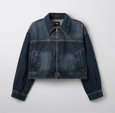 ERI_SHOPPE's tweet photo. wts lfb ph 80% OFF SALE | SPAO KOREA Denim Crop Zip-up Jacket

• ₱830 ONLY + local SF 
• Colors: Dark Indigo / Dark Gray 
• Sizes: Small / Medium / Large
• DM to order ✅
• min. non-refundable 300 dp; balance once onhand
• Normal ETA only

*Model is wearing medium size.