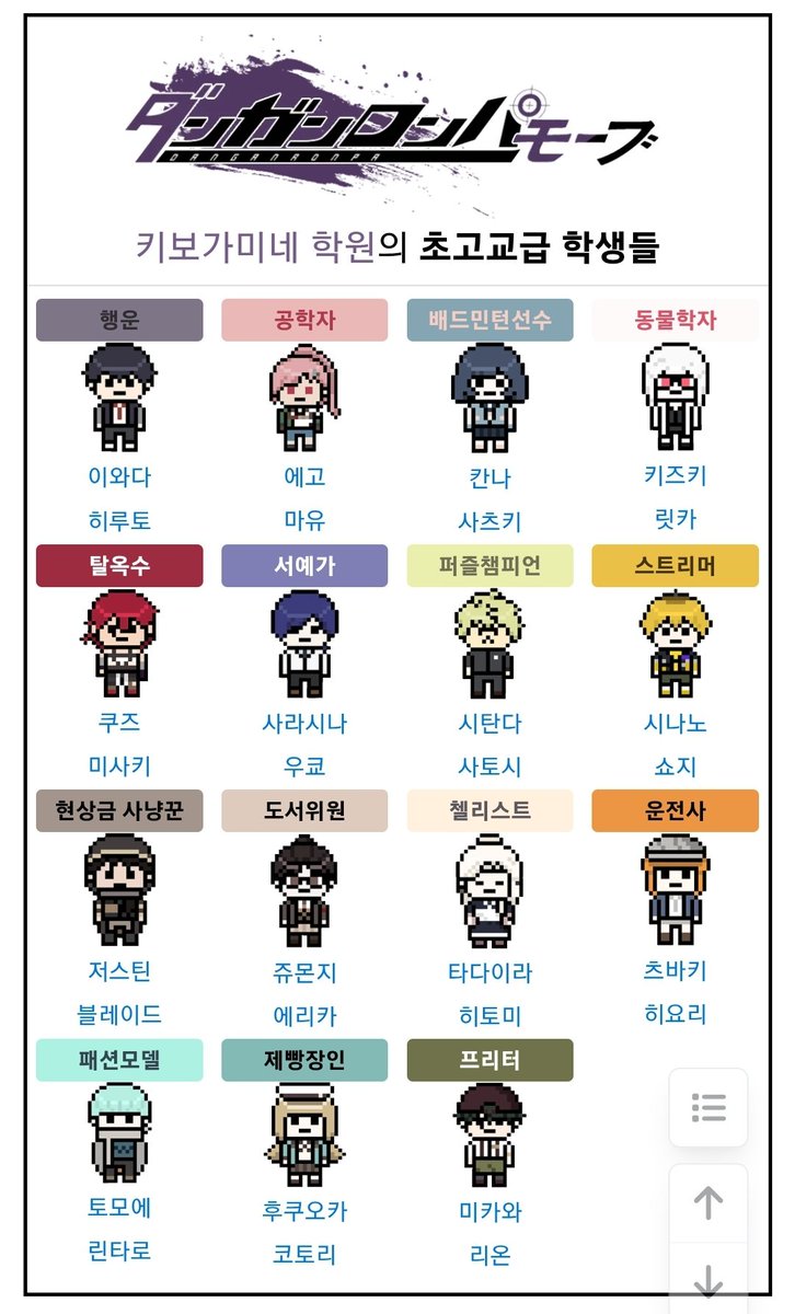 Mang_OU215's tweet photo. 단몹 나무위키 들어가봤는데 이렇게 바뀌었다 https://t.co/NIeEcbqFbl