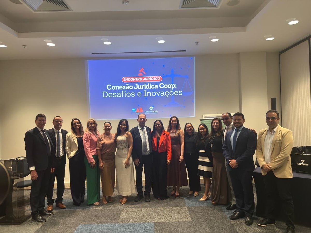 cergio's tweet photo. Encontro jurídico do sistema OCEB em parceria com a OAB Bahia organizando pela comissão de cooperativismo da OAB. Grande evento e ótimas oportunidades. https://t.co/OSYbvgFl0M