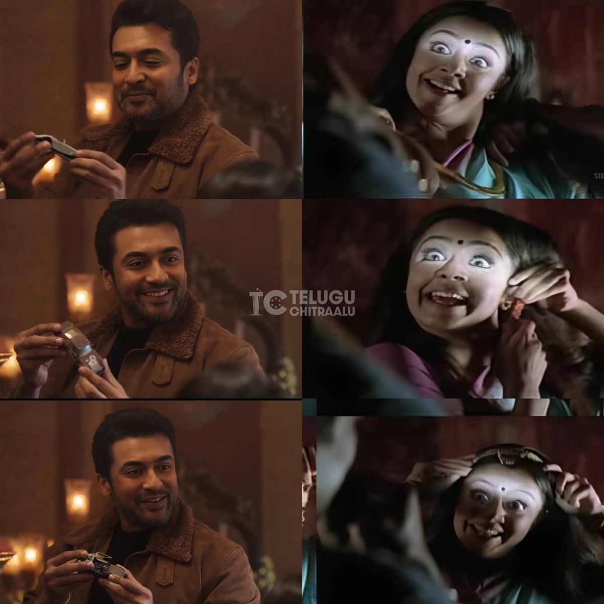 CineChitraalu's tweet photo. Yeah... This Is What People Call as “Couple Goals.” 😂

#Suriya #VishwanathAndSons https://t.co/dhSpeSHmH7