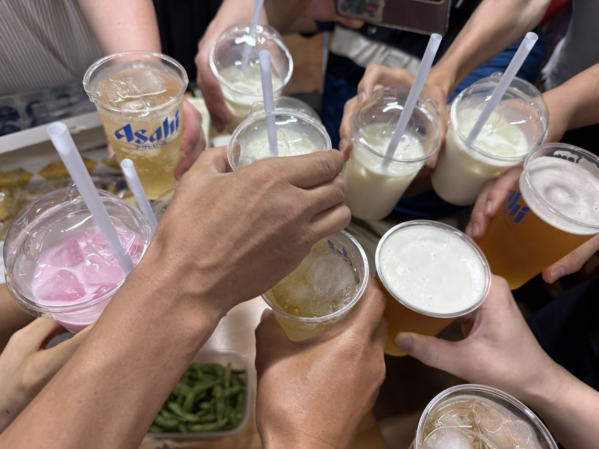 horutonsan's tweet photo. 今年も始まりました！
関広見まつり前夜祭🍻

なぜか…全国からのアイマスPがたくさん来ているのですがw
なぜだ！なぜだ！なぜなんだー！
#関広見まつり  #関広見まつり2026 
#アイマスP呑兵衛部 https://t.co/zb463ZdKrE