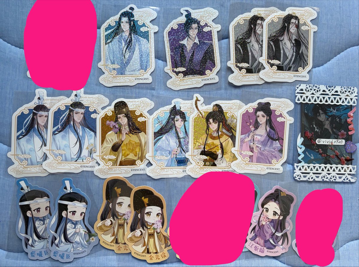 vivid0920's tweet photo. 等身魏無羨、SD金凌、SD藍思追、SD江澄   〆切ます https://t.co/EdAqOMVqav