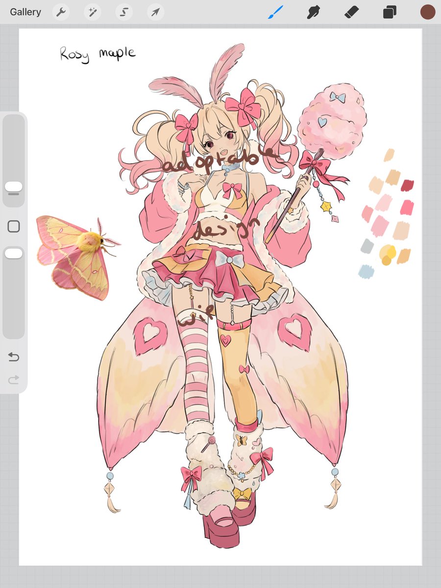oatmilk_art_'s tweet photo. thinking of how much she’ll go for !
1/3 this batch
#adoptable #ocdesign https://t.co/Ty6JOtIt1G