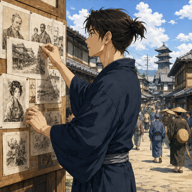ManabiManga's tweet photo. History Manga are a reminder that history is made of ordinary systems as well as famous events. When we follow the work that keeps a day moving, the past starts to feel inhabited. https://t.co/ar7RM92ih9