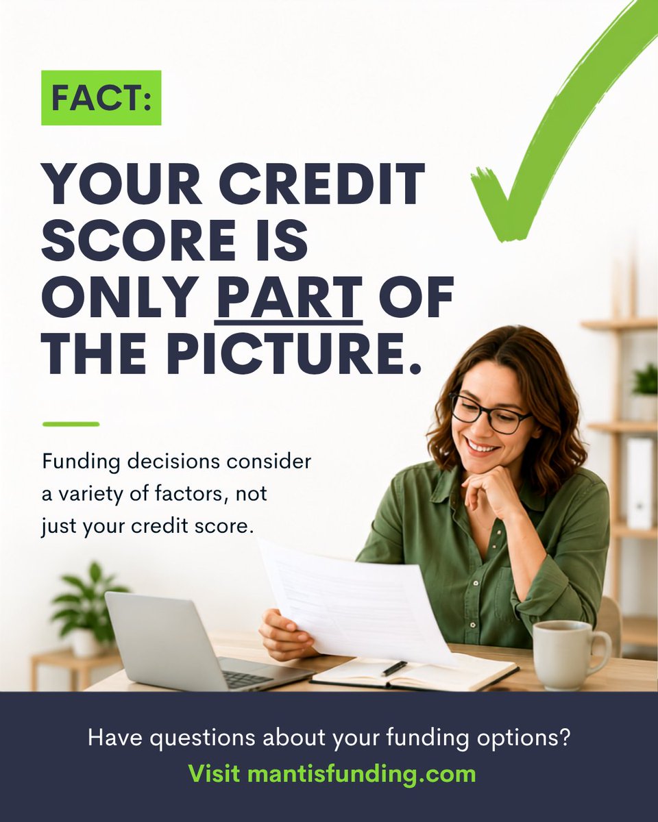 MantisFunding's tweet photo. Happy Funding Myth Friday! 💰

We're kicking off a new series where we bust common business funding myths and share the facts.

This week's myth might surprise you... 👀

➡️  Swipe to see the truth! 

#FundingMythFriday #SmallBusiness #BusinessFunding https://t.co/l1Jf1ico2e