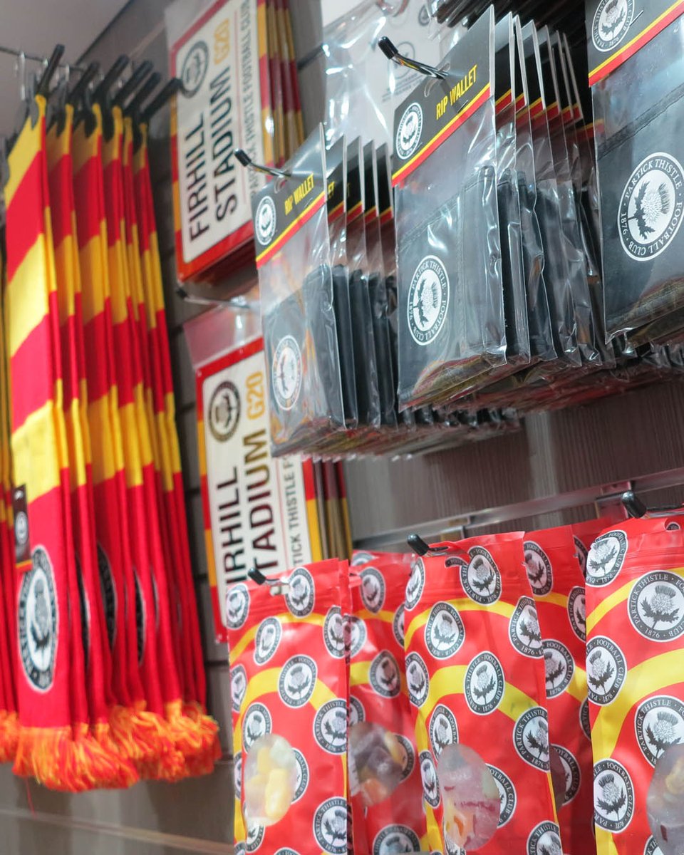 PartickThistle's tweet photo. Following an extensive refurbishment over the summer, our new and improved club shop will open for the first time from 5pm this evening ahead of our William Hill Championship fixture against Livingston!

Click below to read more 👇