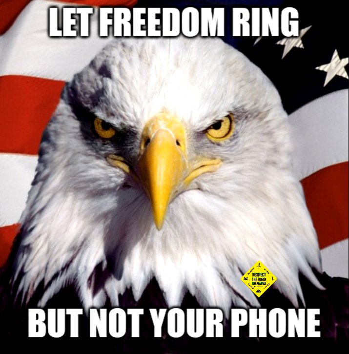 ridesafedp's tweet photo. Let your car be the Land of the Free (phone free). 📵 #drivesmart #nophohezone https://t.co/Qcfws63OV3