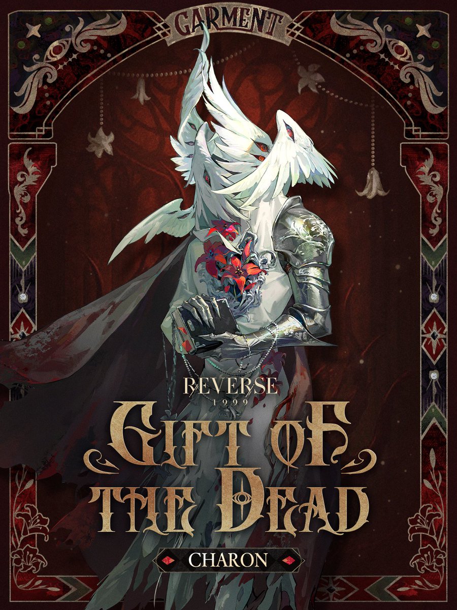 Reverse1999_GL's tweet photo. Charon Garment | Gift of the Dead

The north wind sweeps across a desolate land; on it flies a grim angel with scythe in hand.

3rd Anniversary Version— Version 3.7 On Another's Sorrow will be available on August 13th on Mobile and PC. https://t.co/nFPztHprYZ