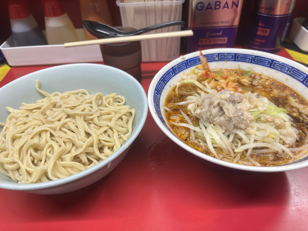 4ymkb's tweet photo. この夏初つけ麺 https://t.co/XsLajjpJt7