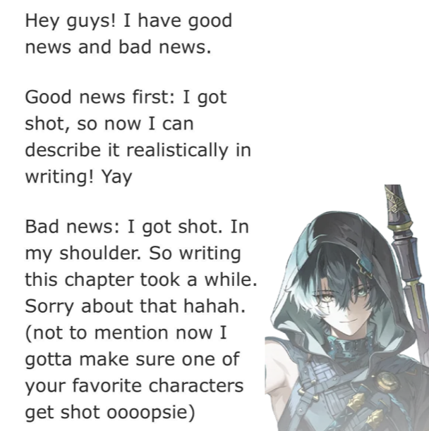 samudrastral's tweet photo. heard jingran is a writer, the concept of jingran being an ao3 author https://t.co/9EVeKkcgS5