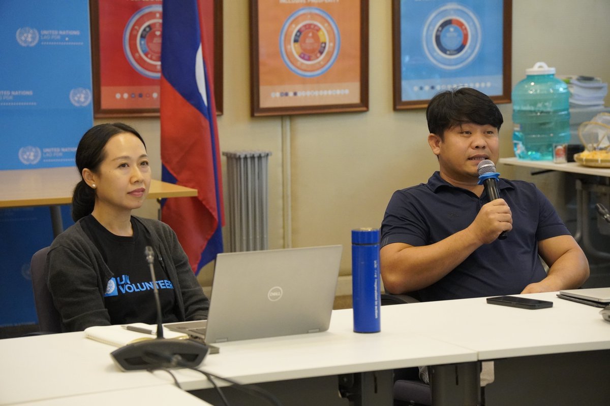 UNinLaoPDR's tweet photo. The biggest barrier for many persons with disabilities isn't disability—it's the barriers around them.

Today, @UNinLaoPDR joined #UNV 🇱🇦 to launch the #DisabilityInclusion Campaign, sharing stories to challenge perceptions &amp; inspire action.

Read more🔗 https://t.co/QURDLGymdu https://t.co/FrHoFevnFd