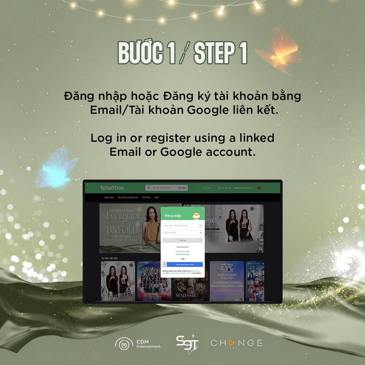 cdmentph's tweet photo. Vietnam Besties 📣

Here are the guidelines on how to purchase your tickets via Ticketbox.

Further instructions on how to purchase 2:1 Photo Add-Ons will be posted separately, please stay tuned.

See you at the ticket selling!

🎟️ August 9, 2026 via https://t.co/gMGmNXJbOx
1:30 PM ICT for MVP, VIP, 2:1 Photo Add-On (MVP & VIP only)
2:30 PM ICT for Patron & General Admission

#LMSYEVERAFTER
#LookmheeSonya

1/3