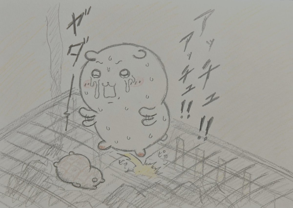 Chiqugj's tweet photo. バーベキューの匂いに誘われ、人間に見つかった野良ちい親子。
相手が悪かった。
肉を食べ終え、不要になったグリルの上で
抵抗力の少ない子ちいは両面をコンガリ焼かれ、親ちいはその傍らでタップダンスを踊らされる羽目に...#ちい虐 https://t.co/h982shxmlq